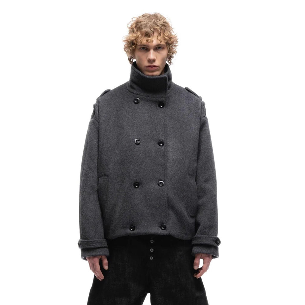 Shale Wool Peacoat