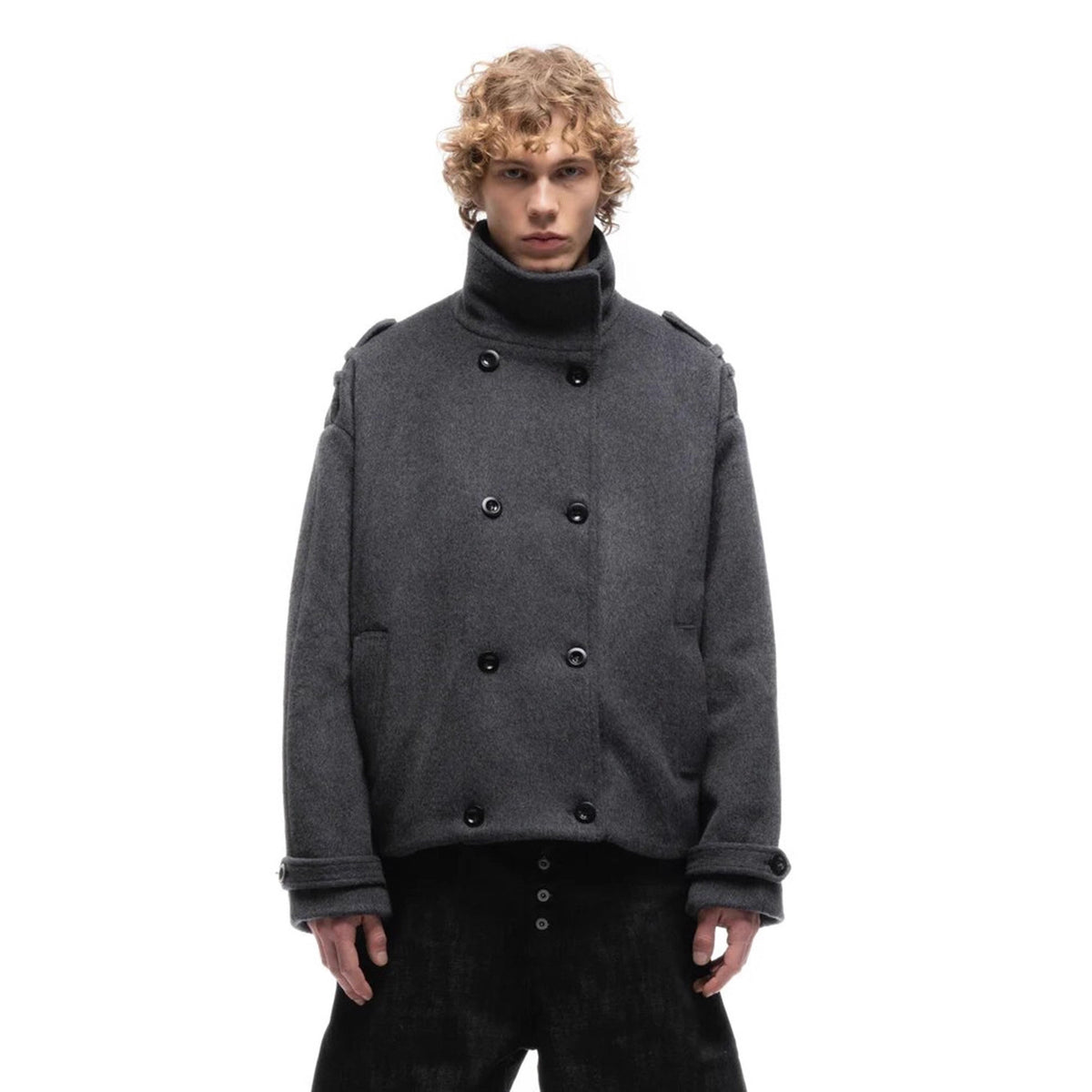 Shale Wool Peacoat