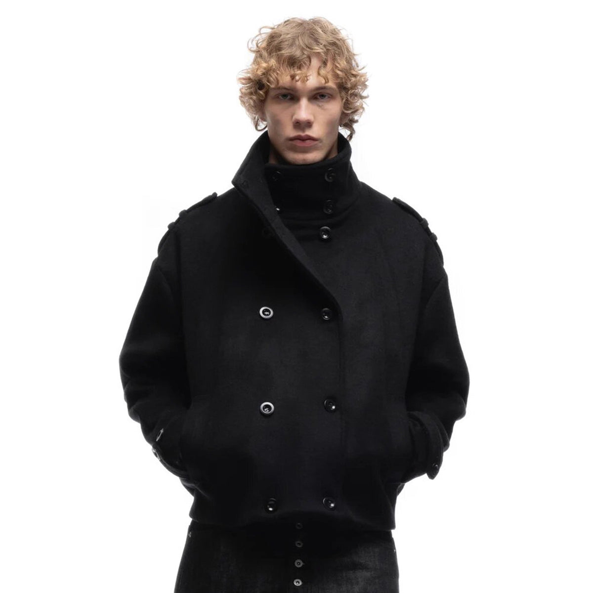Shale Wool Peacoat
