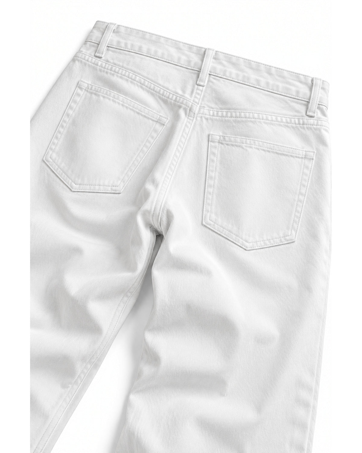 Bonnet White Straight — view 3