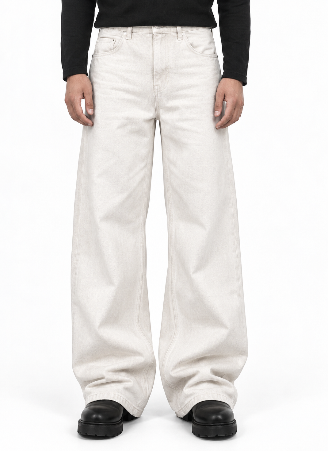 Chalkline Bootcut on model