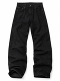 Meridian Bootcut black front flat lay
